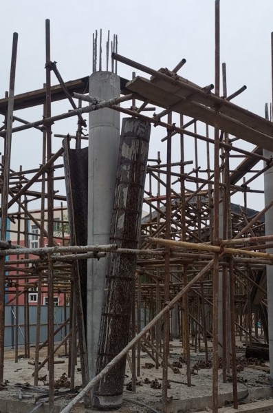 圆柱模板方案